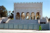 Rabat - Mausoleo di Mohammed V. Il Padiglione occidentale. 